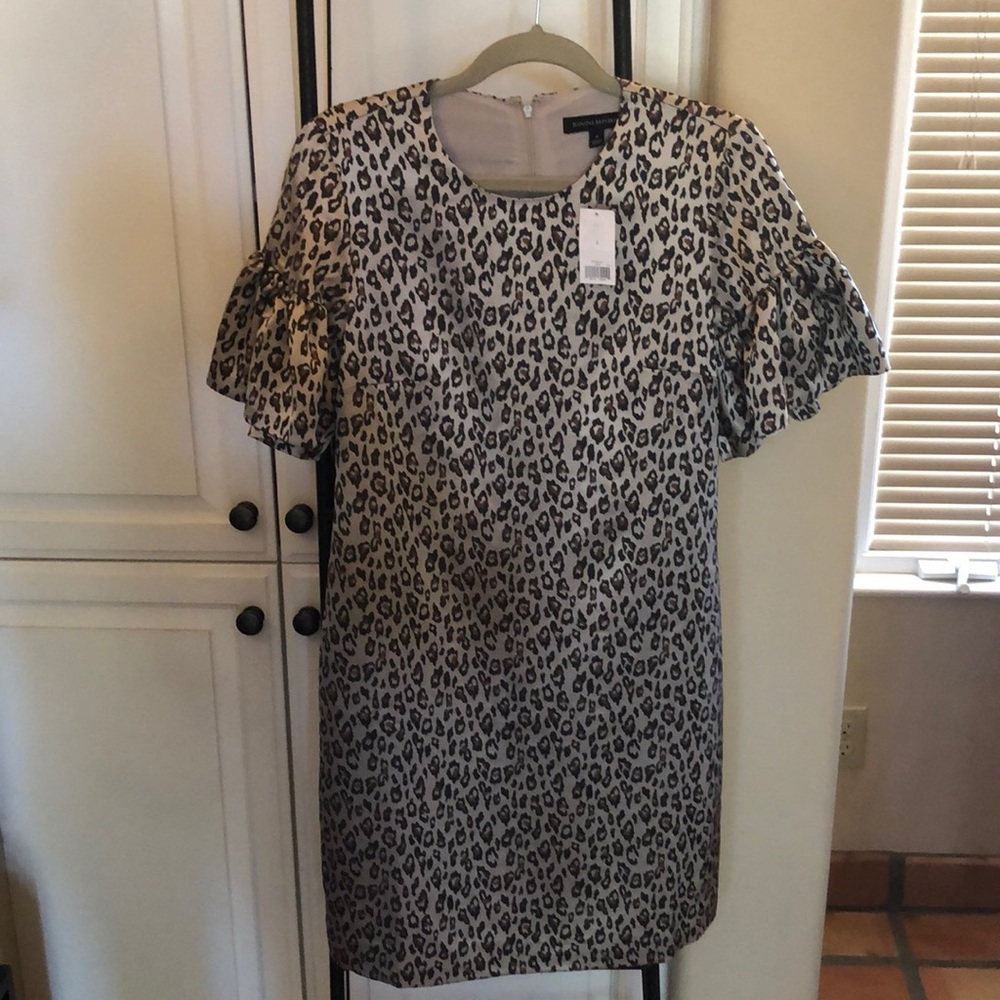 Banana Republic Leopard Print Dress- sugar+spice